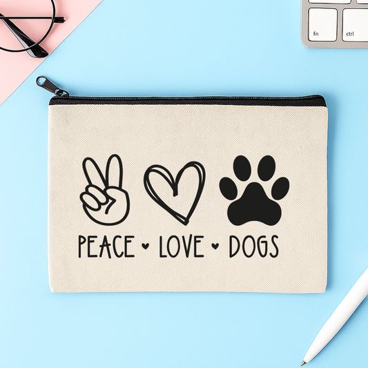 astuccio pochette in canvas personalizzato