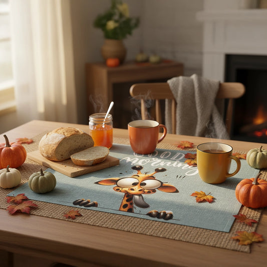 Set colazione: tovaglietta + tazza (mood morning)
