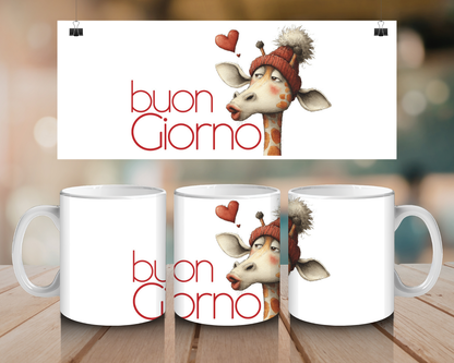 Combo “Colazione & Love” | Mug e tovaglietta coordinate