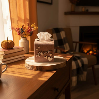 porta fazzoletti feltro