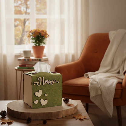 porta fazzoletti feltro