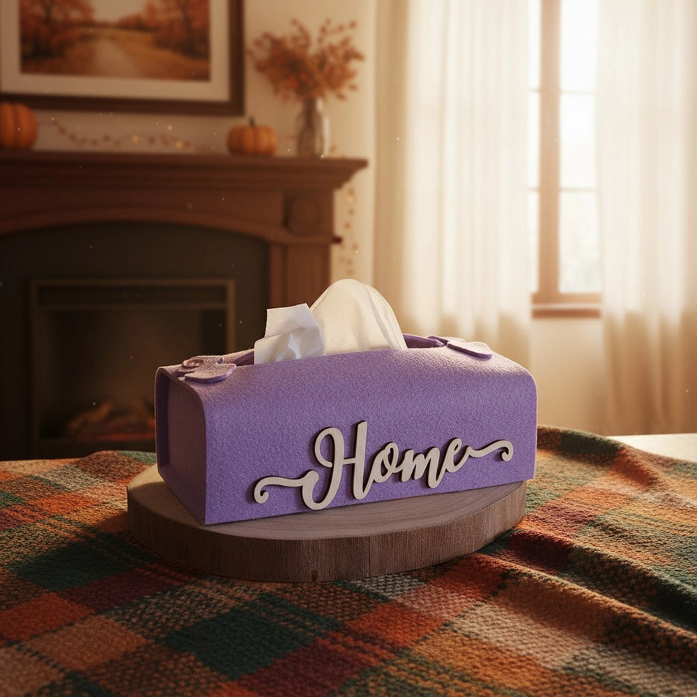 porta fazzoletti feltro