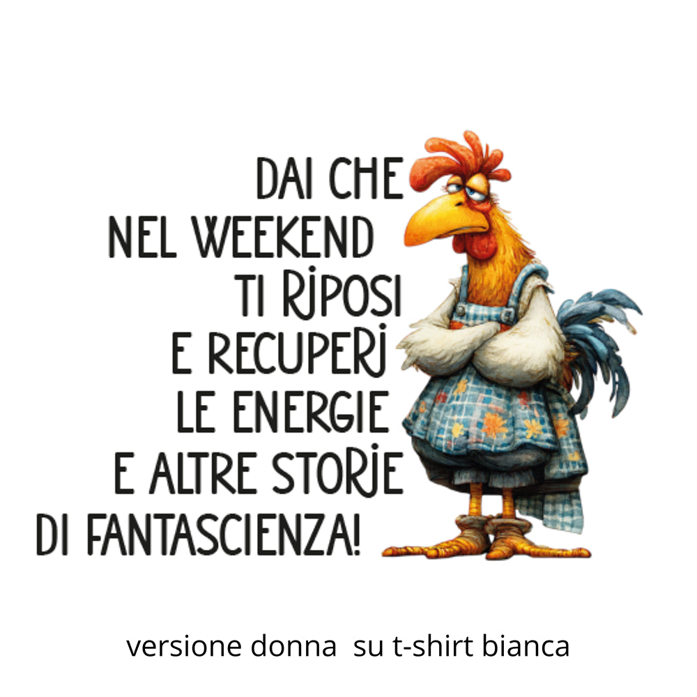 T-shirt Weekend? Una Storia di Fantascienza