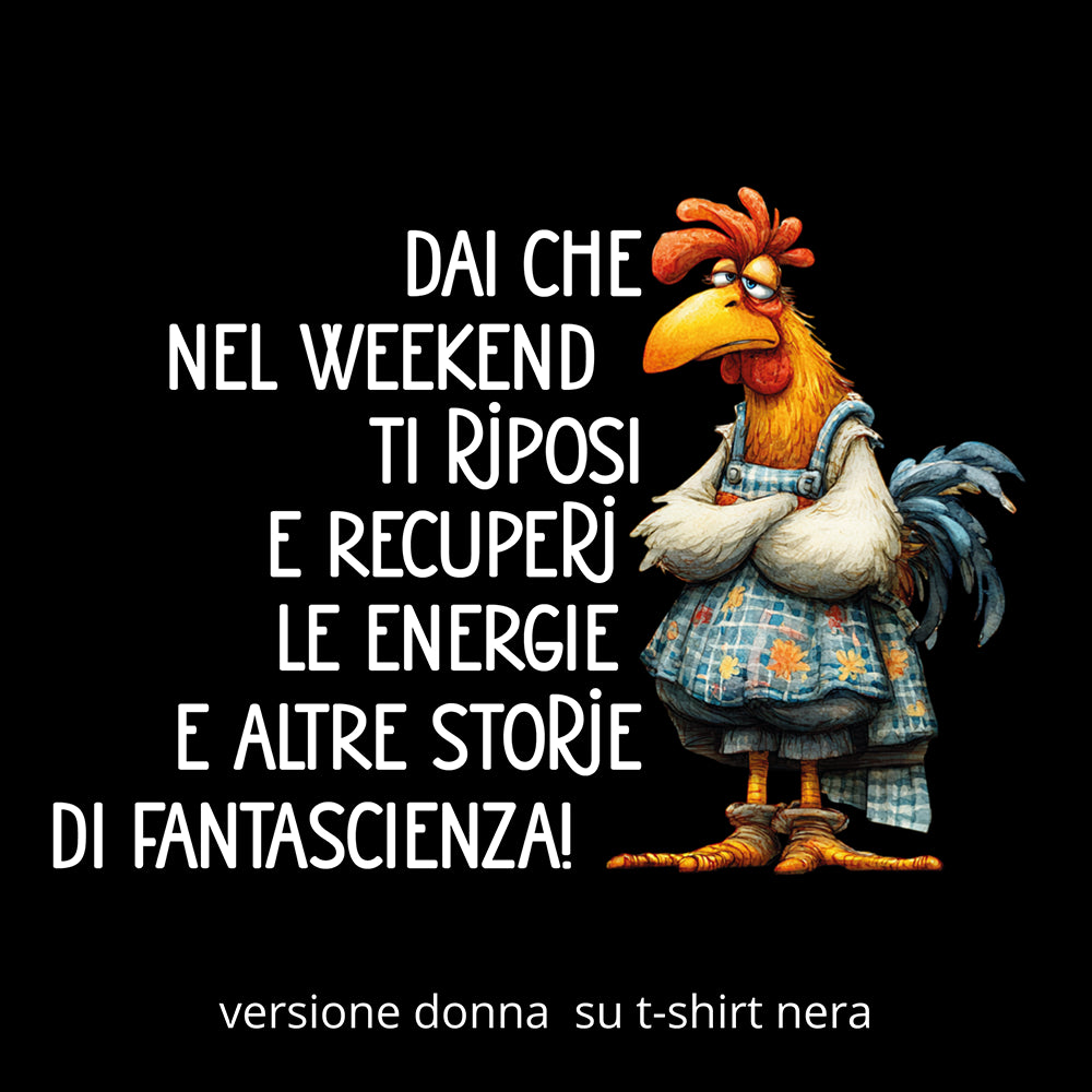 T-shirt Weekend? Una Storia di Fantascienza