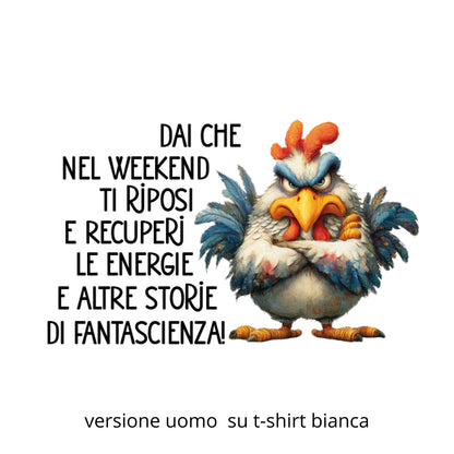 T-shirt Weekend? Una Storia di Fantascienza