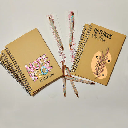taccuino a5 personalizzato con diverse grafiche disponibili