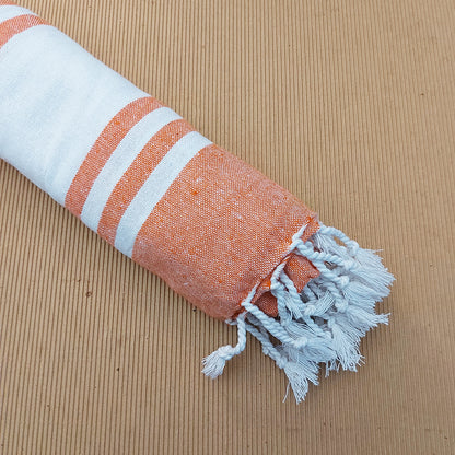 Telo mare fouta personalizzato in cotone