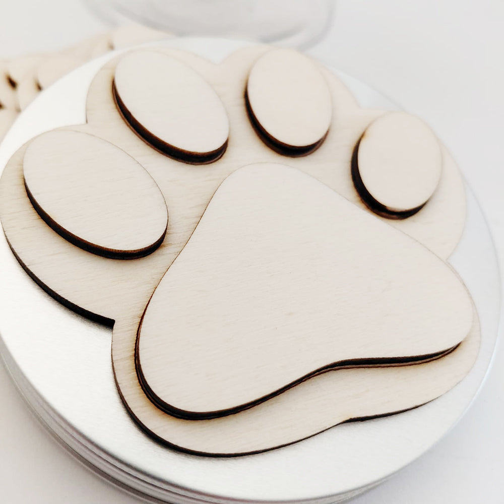 Barattolo porta biscotti cane o gatto personalizzato con nome - C
