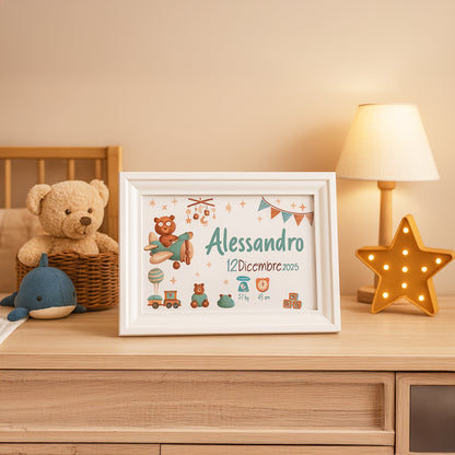 Cornice nascita baby