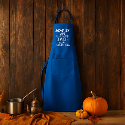 Grembiule lungo unisex personalizzato