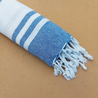 Combo borsa juta e telo fouta personalizzato – scegli il colore