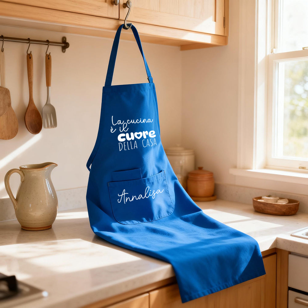 Grembiule lungo unisex personalizzato