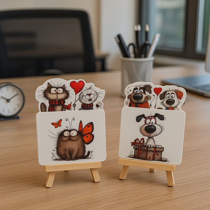 Calendario da Tavolo 2026 – Versione Cani o Gatti Divertenti