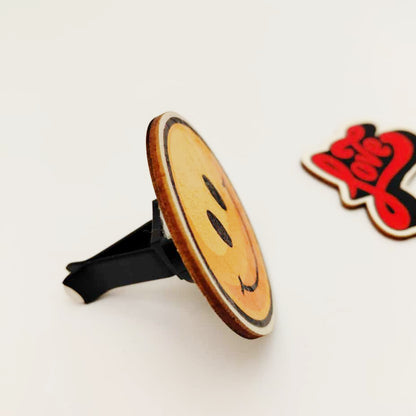 Profumatore auto in legno con clip