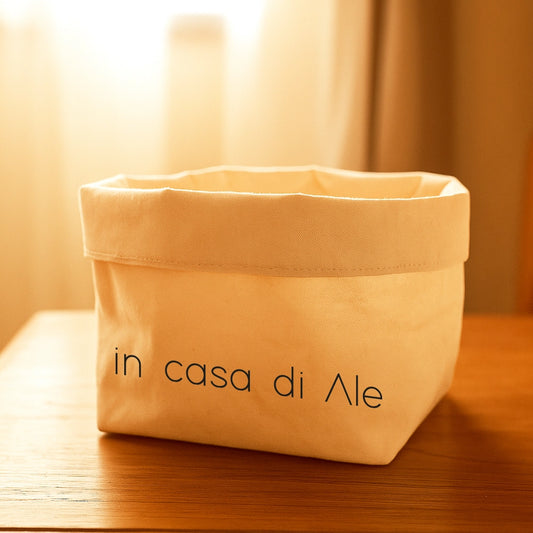 Cestino Multiuso in Canvas MEDIO