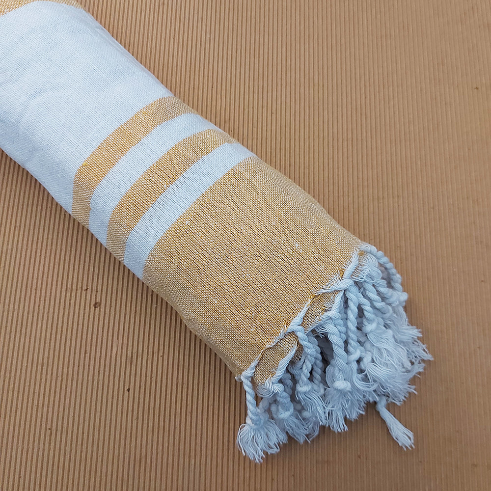 Telo mare fouta personalizzato in cotone