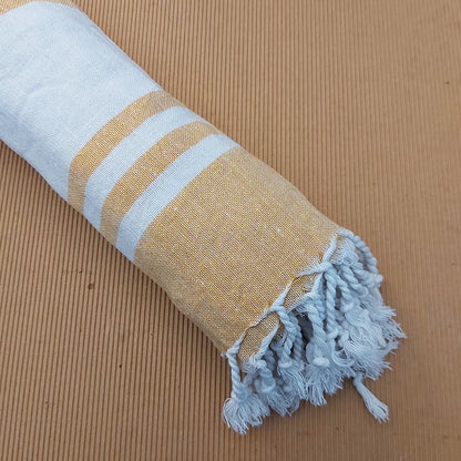 Telo mare fouta personalizzato in cotone