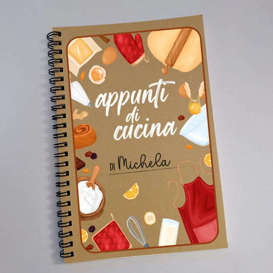 notebook taccuino cucina