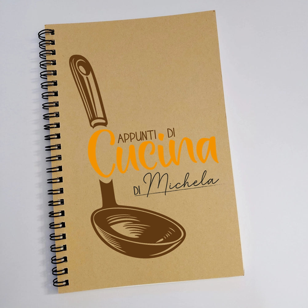 notebook taccuino cucina