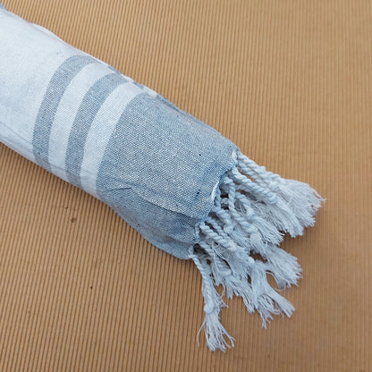 Combo borsa juta e telo fouta personalizzato – scegli il colore