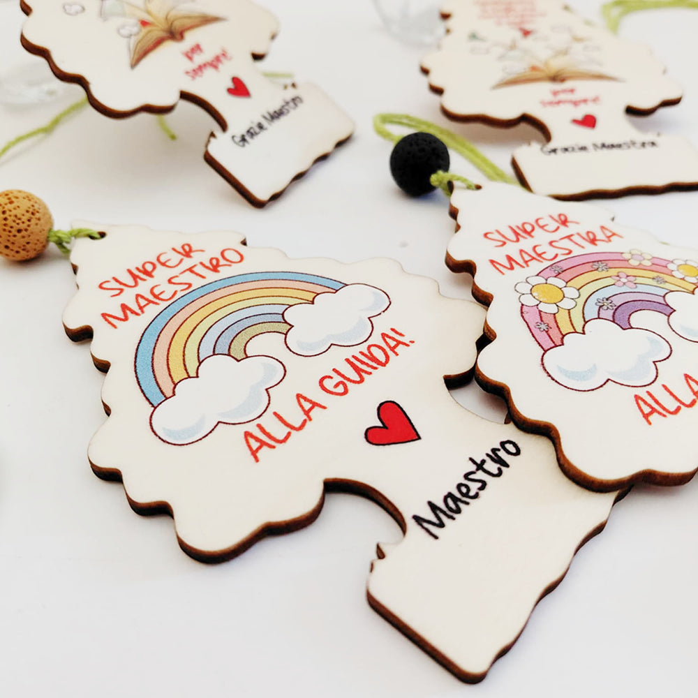 Alberello MAGICTREE per maestra e maestro, regalo di fine anno scolastico