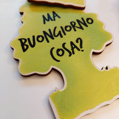 Profumatore auto in legno con frasi simpatiche