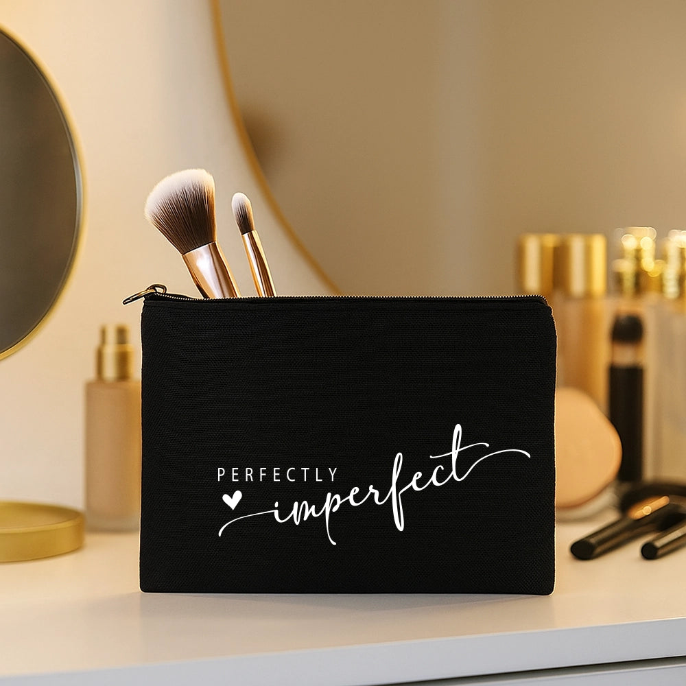 astuccio pochette in canvas personalizzato