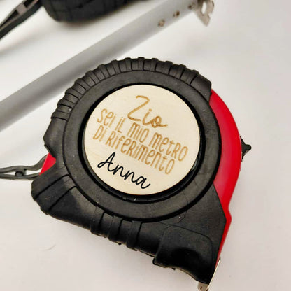 Metro a nastro da 3 metri - personalizzato con dedica