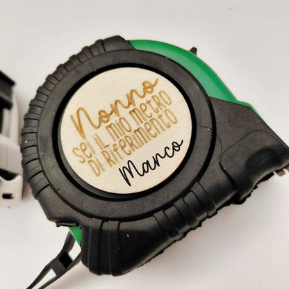 Metro a nastro da 3 metri - personalizzato con dedica