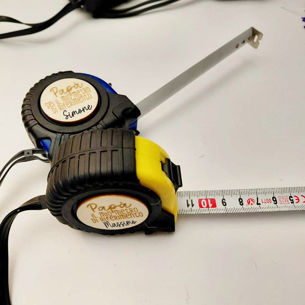 Metro a nastro da 3 metri - personalizzato con dedica