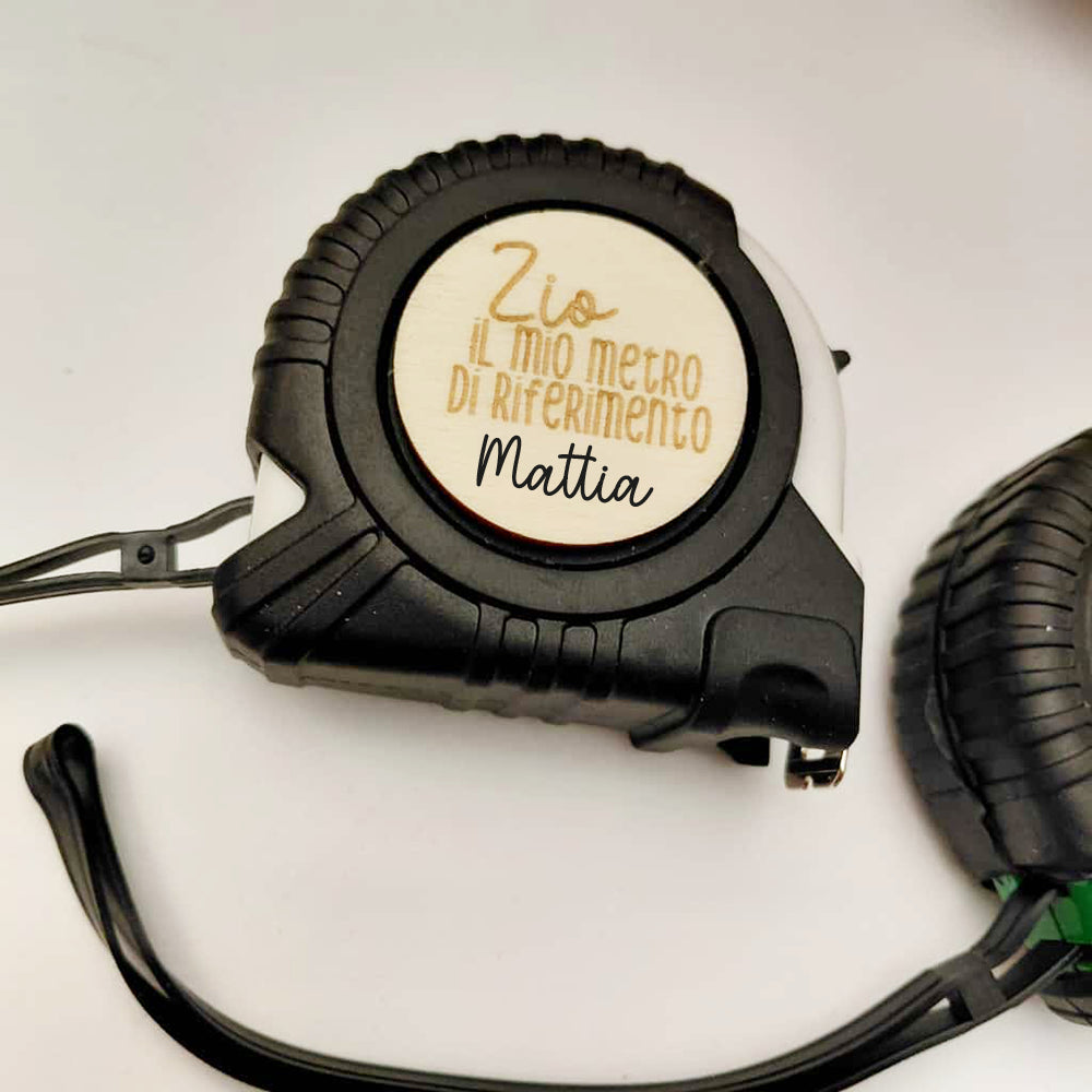 Metro a nastro da 3 metri - personalizzato con dedica