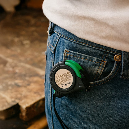 Metro a nastro da 3 metri - personalizzato con dedica