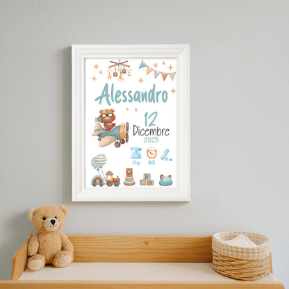 Cornice nascita baby