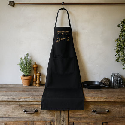Grembiule lungo unisex personalizzato