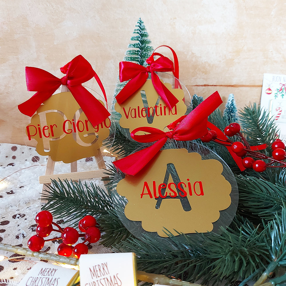 pallina natale personalizzata