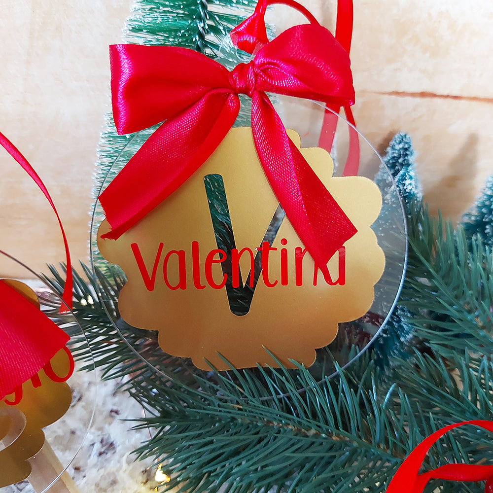 pallina natale personalizzata
