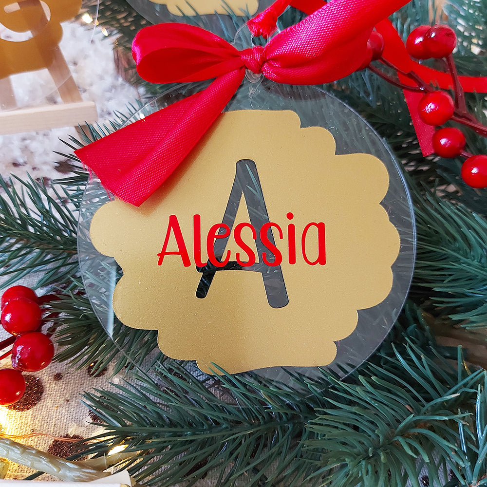 pallina natale personalizzata