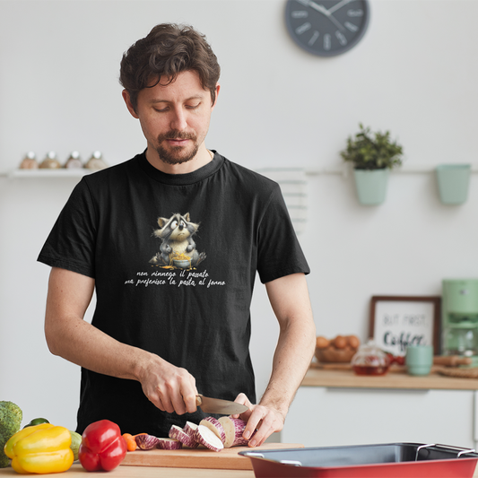 T-shirt Non Rinnego il Passato, ma Preferisco la Pasta al Forno