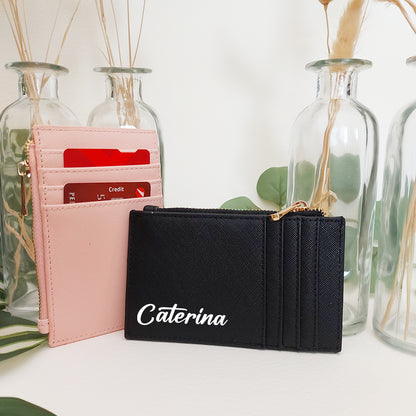 porta carte tessere personalizzato