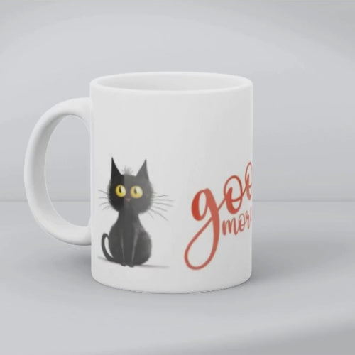 Video 360° mug: grafica gattino