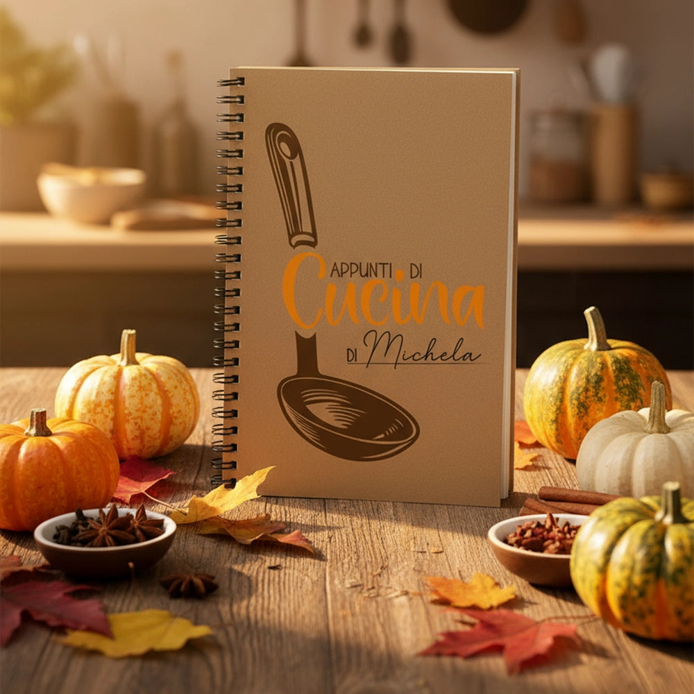 notebook taccuino cucina
