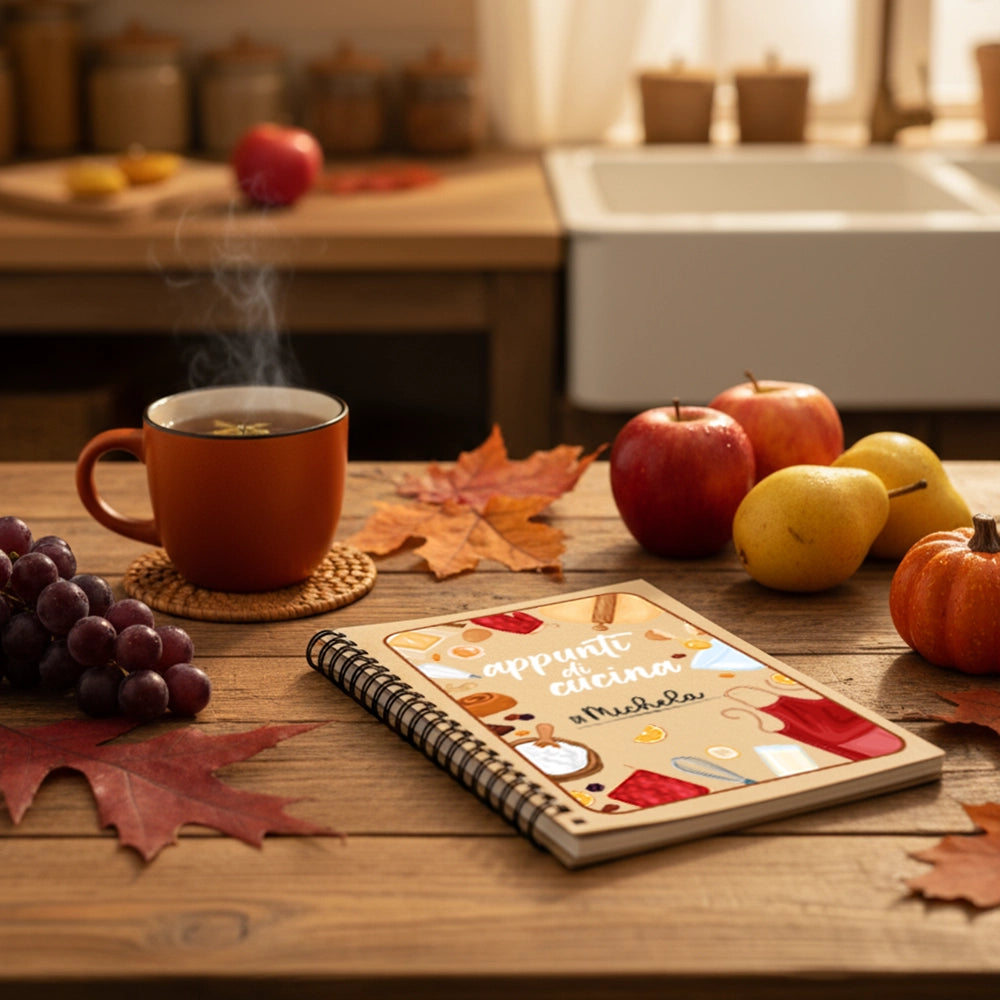 notebook taccuino cucina