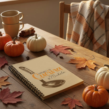 notebook taccuino cucina