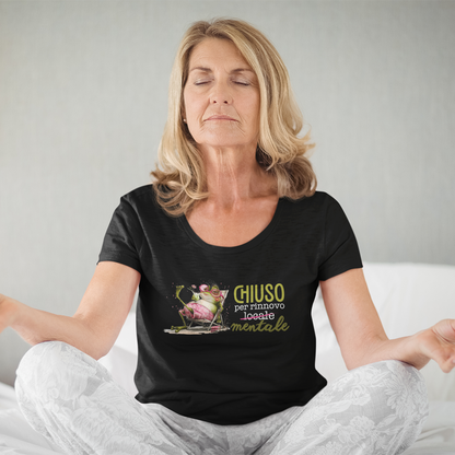 T-shirt Chiuso per Rinnovo Mentale