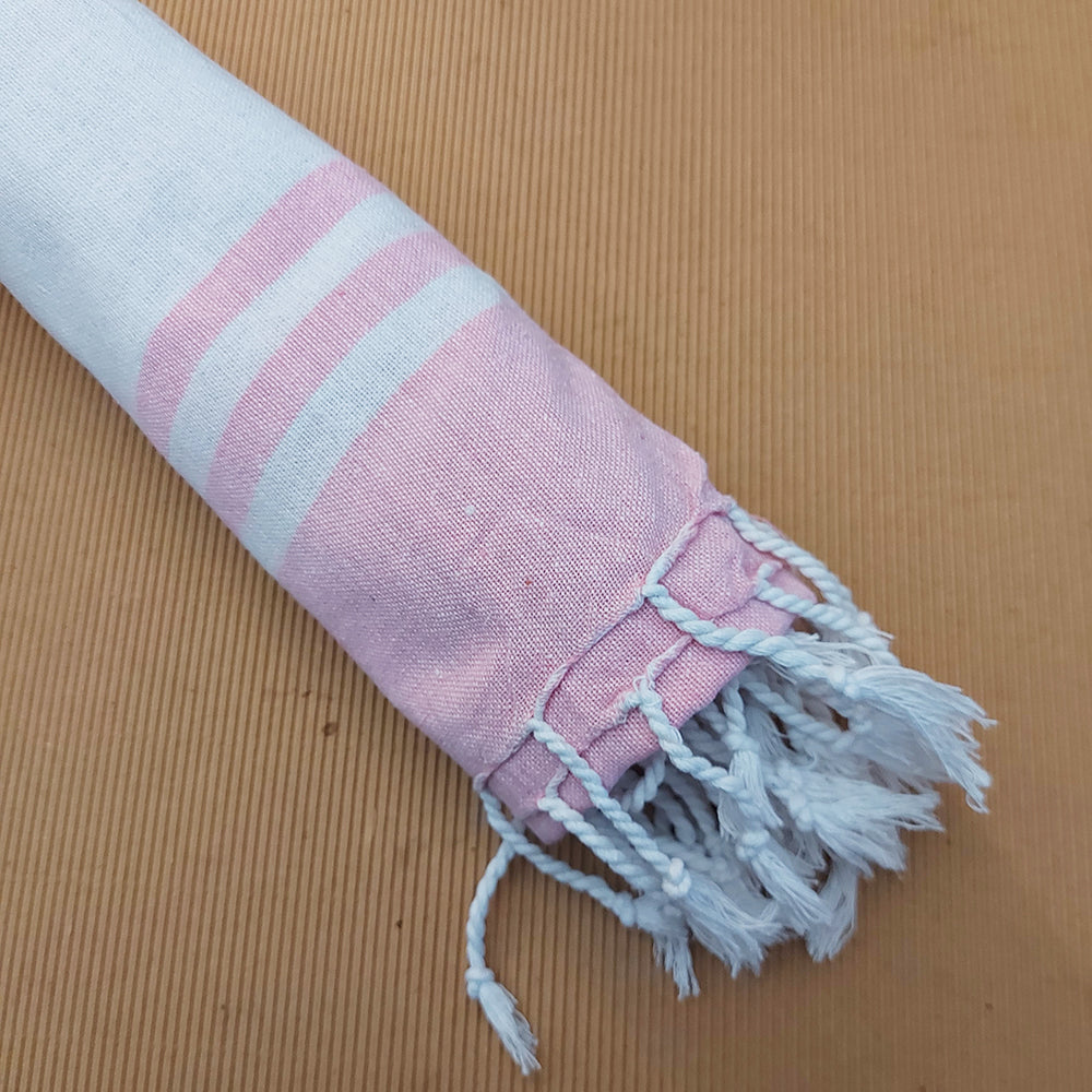 Telo mare fouta personalizzato in cotone