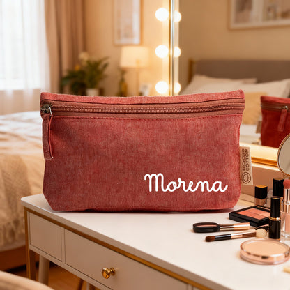 Beauty Case in cotone - personalizzato