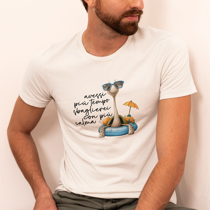 T-shirt Avessi Più Tempo Sbaglierei con Più Calma