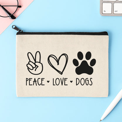 astuccio pochette in canvas personalizzato