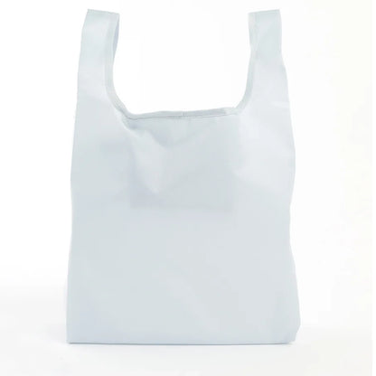 Shopping bag bianca richiudibile con personalizzazione