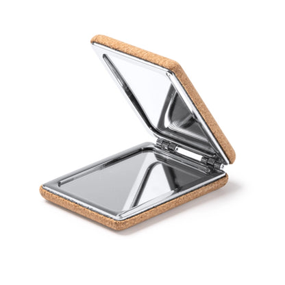 specchietto rettangolare in sughero personalizzato